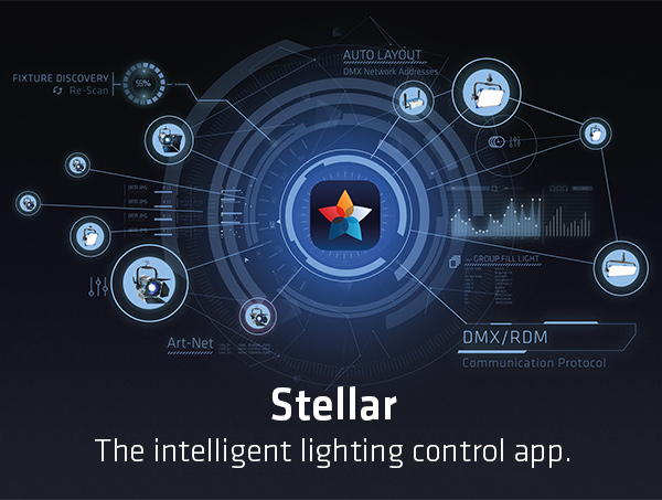 Stellar - The intelligent lighting control app.